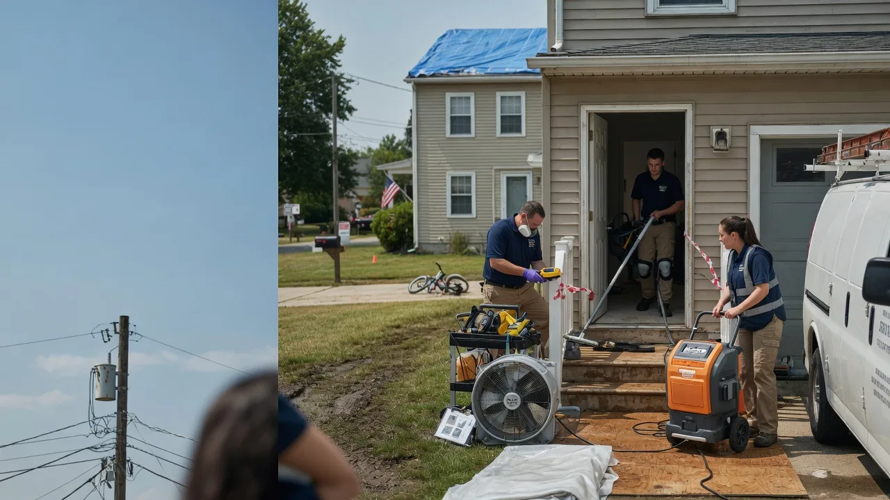 Water Damage Repair in Purdon, TX near me